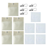 Maxbell 5 Pieces Outdoor Curtain Weights with Clamps for Wind Picnic Mat Table Cloth