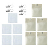 Maxbell 5 Pieces Outdoor Curtain Weights with Clamps for Wind Picnic Mat Table Cloth