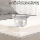 Maxbell 4Pcs Bed Sheet Clips Tight Heavy Duty with Strips Bed Sheet Corner Fasteners White
