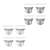 Maxbell 4Pcs Bed Sheet Clips Tight Heavy Duty with Strips Bed Sheet Corner Fasteners White