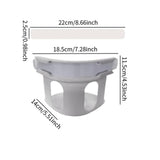 Maxbell 4Pcs Bed Sheet Clips Tight Heavy Duty with Strips Bed Sheet Corner Fasteners Gray