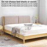 Maxbell 4Pcs Bed Sheet Clips Tight Heavy Duty with Strips Bed Sheet Corner Fasteners Gray