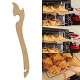 Maxbell Oven Rack Puller Wooden Long Handle Portable Heat Resistant Kitchen Supplies