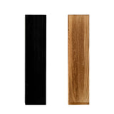Maxbell Wood Wall Planter Wall Vase Hanging Planter for Office Apartment Living Room Black