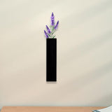 Maxbell Wood Wall Planter Wall Vase Hanging Planter for Office Apartment Living Room Black