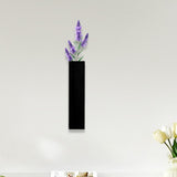Maxbell Wood Wall Planter Wall Vase Hanging Planter for Office Apartment Living Room Black