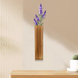 Maxbell Wood Wall Planter Wall Vase Hanging Planter for Office Apartment Living Room Wood