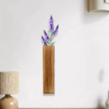 Maxbell Wood Wall Planter Wall Vase Hanging Planter for Office Apartment Living Room Wood