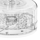 Maxbell Rotating Serving Tray Portable Veggie Fruit Tray for Restaurant Table