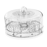 Maxbell Rotating Serving Tray Portable Veggie Fruit Tray for Restaurant Table