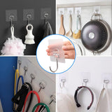 Maxbell 14 Pieces Adhesive Hooks Waterproof Wall Hangers for Bathroom Shower Kitchen Gold
