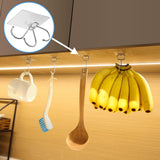 Maxbell 14 Pieces Adhesive Hooks Waterproof Wall Hangers for Bathroom Shower Kitchen Gold