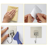 Maxbell 14 Pieces Adhesive Hooks Waterproof Wall Hangers for Bathroom Shower Kitchen Gold