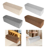 Maxbell Couch Arm Rest Pillow Premium Elbow Support Pillow for Armchair Bedroom Sofa Apricot