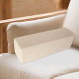 Maxbell Couch Arm Rest Pillow Premium Elbow Support Pillow for Armchair Bedroom Sofa Apricot