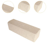 Maxbell Couch Arm Rest Pillow Premium Elbow Support Pillow for Armchair Bedroom Sofa Apricot