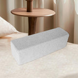 Maxbell Couch Arm Rest Pillow Premium Elbow Support Pillow for Armchair Bedroom Sofa Light Gray