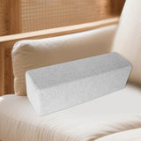 Maxbell Couch Arm Rest Pillow Premium Elbow Support Pillow for Armchair Bedroom Sofa Light Gray