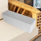 Maxbell Couch Arm Rest Pillow Premium Elbow Support Pillow for Armchair Bedroom Sofa Light Gray