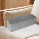 Maxbell Couch Arm Rest Pillow Premium Elbow Support Pillow for Armchair Bedroom Sofa Dark Gray