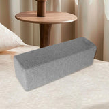 Maxbell Couch Arm Rest Pillow Premium Elbow Support Pillow for Armchair Bedroom Sofa Dark Gray