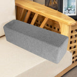 Maxbell Couch Arm Rest Pillow Premium Elbow Support Pillow for Armchair Bedroom Sofa Dark Gray
