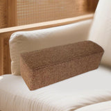 Maxbell Couch Arm Rest Pillow Premium Elbow Support Pillow for Armchair Bedroom Sofa Dark Brown