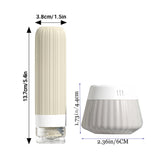 Maxbell 8x Travel Bottles for Toiletries Leakproof Travel Size Bottles for Sunscreen