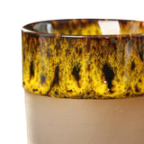 Maxbell Porcelain Tea Cup 150 ml Unique Espresso Mug for Milk Cappuccino Home Office Yellow