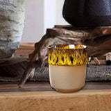 Maxbell Porcelain Tea Cup 150 ml Unique Espresso Mug for Milk Cappuccino Home Office Yellow