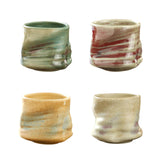 Maxbell Pottery Coffee Cup 200ml Vintage Afternoon Tea Mug Housewarming Gift Tea Cup Green
