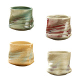 Maxbell Pottery Coffee Cup 200ml Vintage Afternoon Tea Mug Housewarming Gift Tea Cup Green
