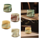 Maxbell Pottery Coffee Cup 200ml Vintage Afternoon Tea Mug Housewarming Gift Tea Cup Green