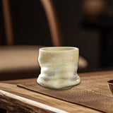Maxbell Pottery Coffee Cup 200ml Vintage Afternoon Tea Mug Housewarming Gift Tea Cup White