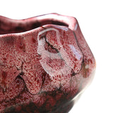 Maxbell 150ml Lotus Shaped Artwork Ceramic Master Cup for Dining Room Office Desktop Pink