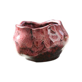 Maxbell 150ml Lotus Shaped Artwork Ceramic Master Cup for Dining Room Office Desktop Pink