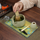 Maxbell Ceramic Matcha Bowl Portable for Mixing Unique Handmade Porcelain Tea Making Matcha Color