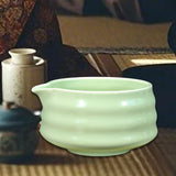 Maxbell Ceramic Matcha Bowl Portable for Mixing Unique Handmade Porcelain Tea Making Green