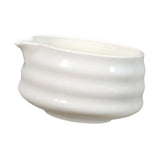 Maxbell Ceramic Matcha Bowl Portable for Mixing Unique Handmade Porcelain Tea Making White