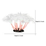 Maxbell Artificial Aquarium Coral Plants Scenery Underwater Ornament Fish Tank Decor Pink