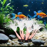 Maxbell Artificial Aquarium Coral Plants Scenery Underwater Ornament Fish Tank Decor Pink