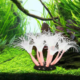 Maxbell Artificial Aquarium Coral Plants Scenery Underwater Ornament Fish Tank Decor Pink