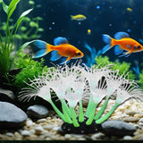 Maxbell Artificial Aquarium Coral Plants Scenery Underwater Ornament Fish Tank Decor Green
