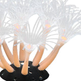 Maxbell Artificial Aquarium Coral Plants Scenery Underwater Ornament Fish Tank Decor Orange