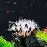 Maxbell Artificial Aquarium Coral Plants Scenery Underwater Ornament Fish Tank Decor Orange