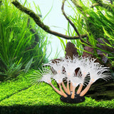Maxbell Artificial Aquarium Coral Plants Scenery Underwater Ornament Fish Tank Decor Orange