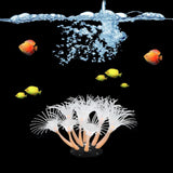 Maxbell Artificial Aquarium Coral Plants Scenery Underwater Ornament Fish Tank Decor Orange