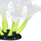 Maxbell Artificial Aquarium Coral Plants Scenery Underwater Ornament Fish Tank Decor Yellow