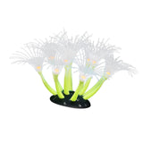 Maxbell Artificial Aquarium Coral Plants Scenery Underwater Ornament Fish Tank Decor Yellow