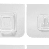Maxbell Adhesive Hooks Reusable Oilproof Seamless Coat Hooks for Kitchen Door Shower